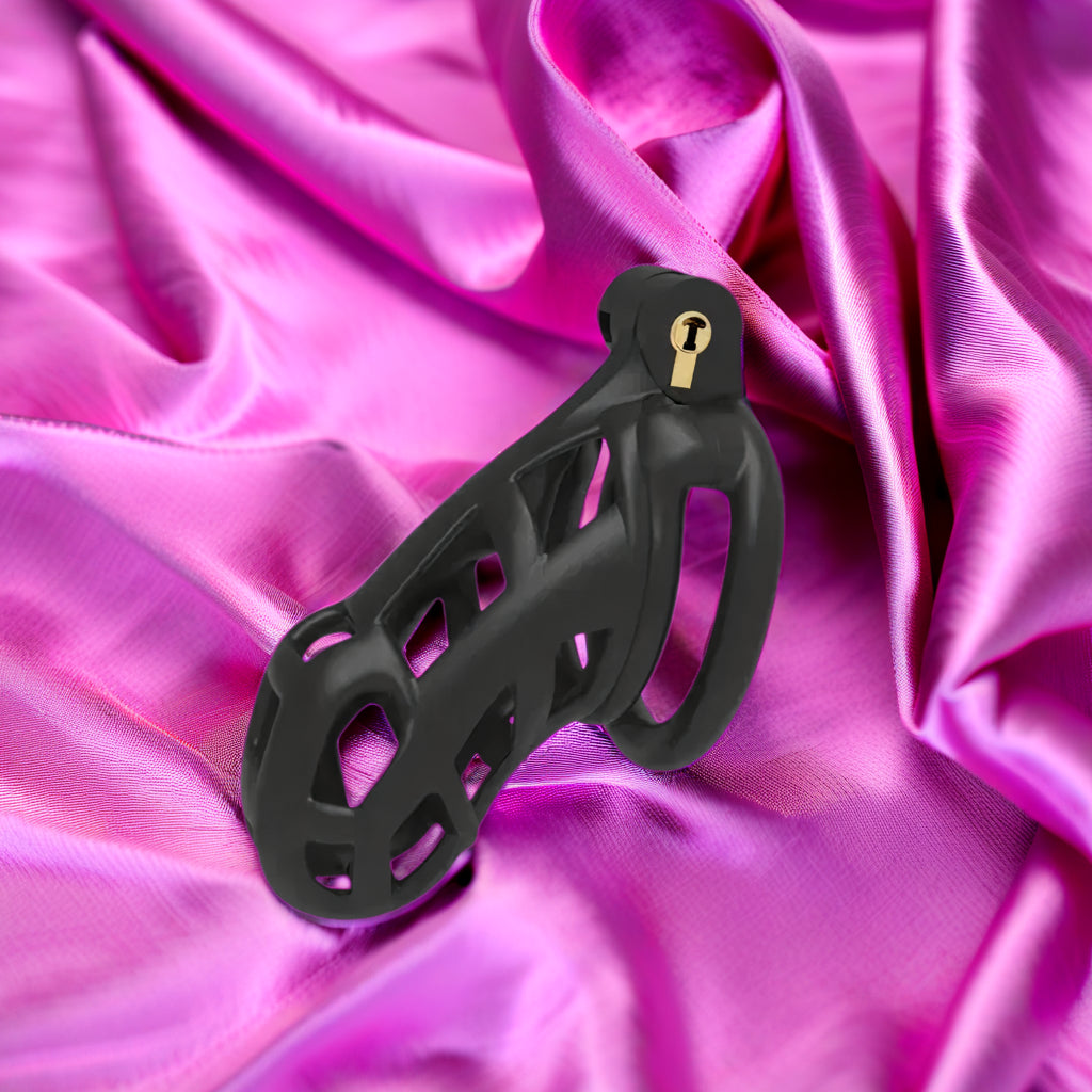 Erotic Urethral Lock Male Chastity Cage (All Sizes)