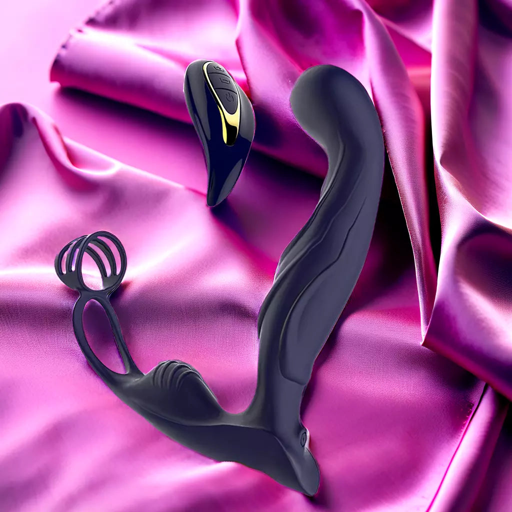 Wearable Insertion Butt Plug With Remote Controlled Vibrational Modes