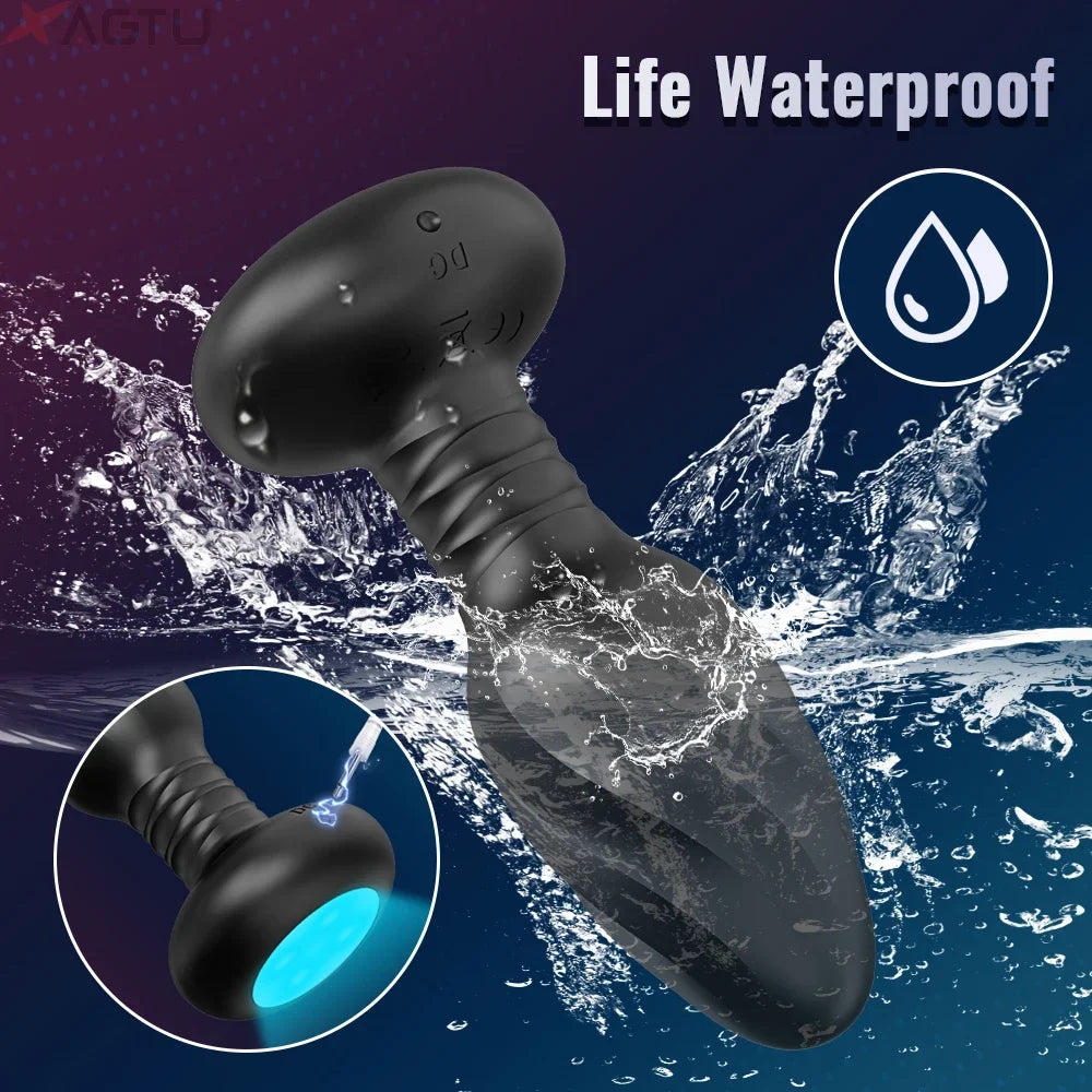 Phone-App Controlled Rotating Butt Plug