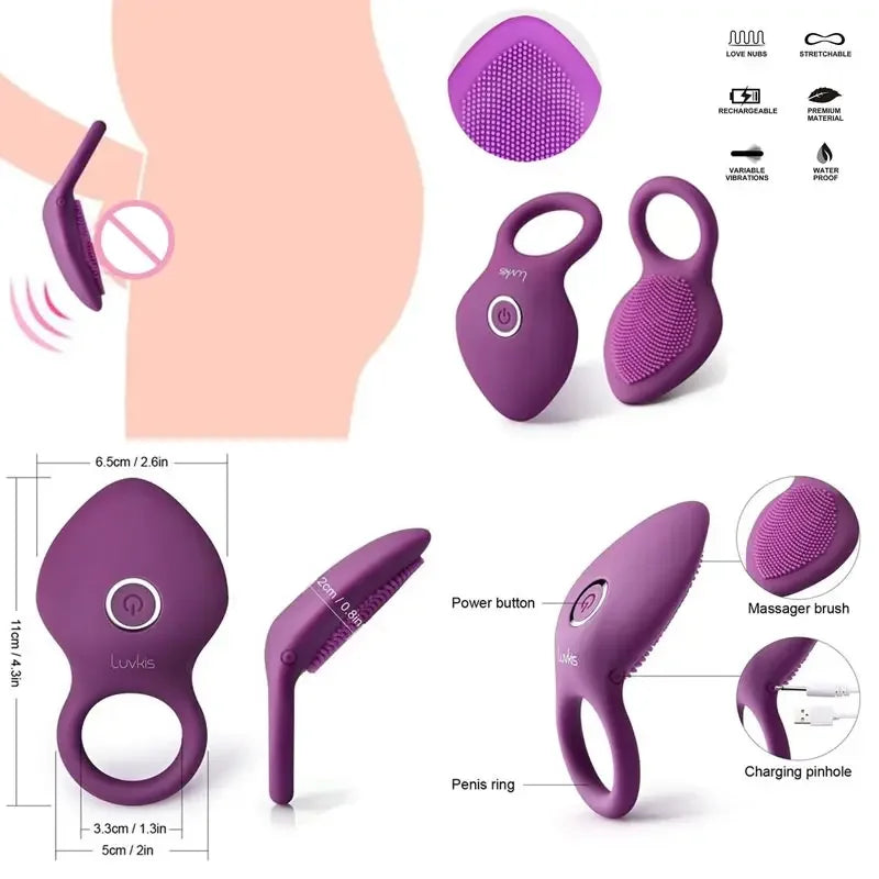 Wearable Insertion Butt Plug With Remote Controlled Vibrational Modes