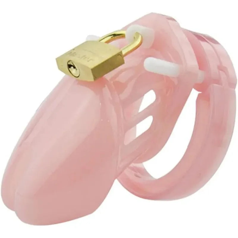 Plastic Chastity Cage with Penis Ring (All Sizes)