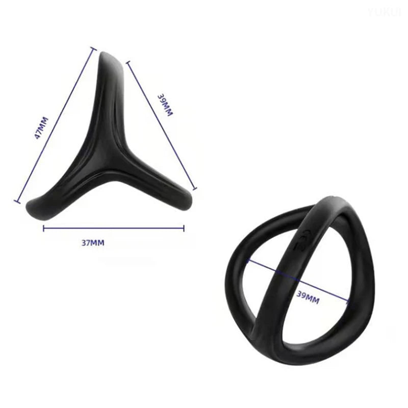 Pleasure Maximising Cock Ring for Delayed and Sustained Ejaculations