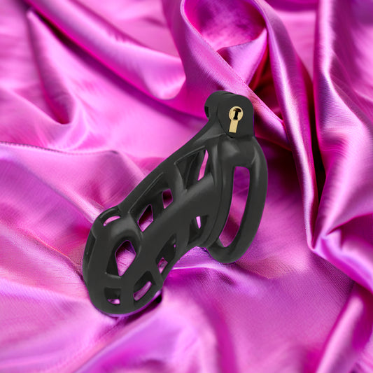 Erotic Urethral Lock Male Chastity Cage (All Sizes)