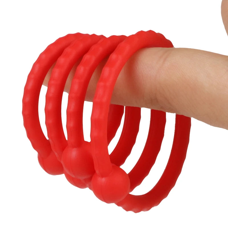 Silicon Scrotum Flexible Restriction Ring for Optimal Sensory Activation