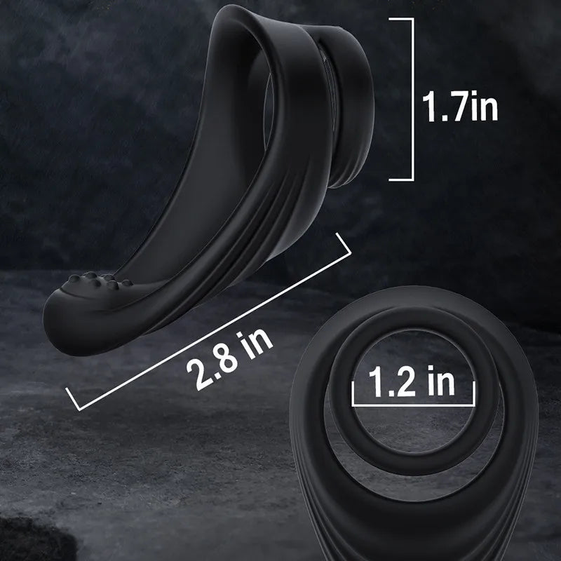 Pleasure Maximising Cock Ring for Delayed and Sustained Ejaculations