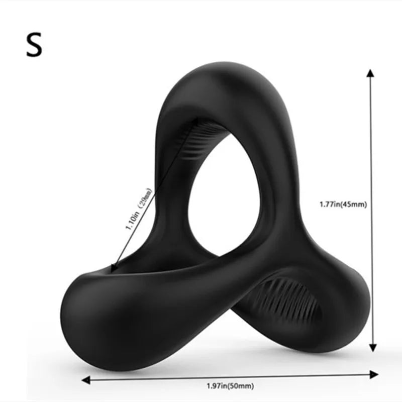 Pleasure Maximising Cock Ring for Delayed and Sustained Ejaculations