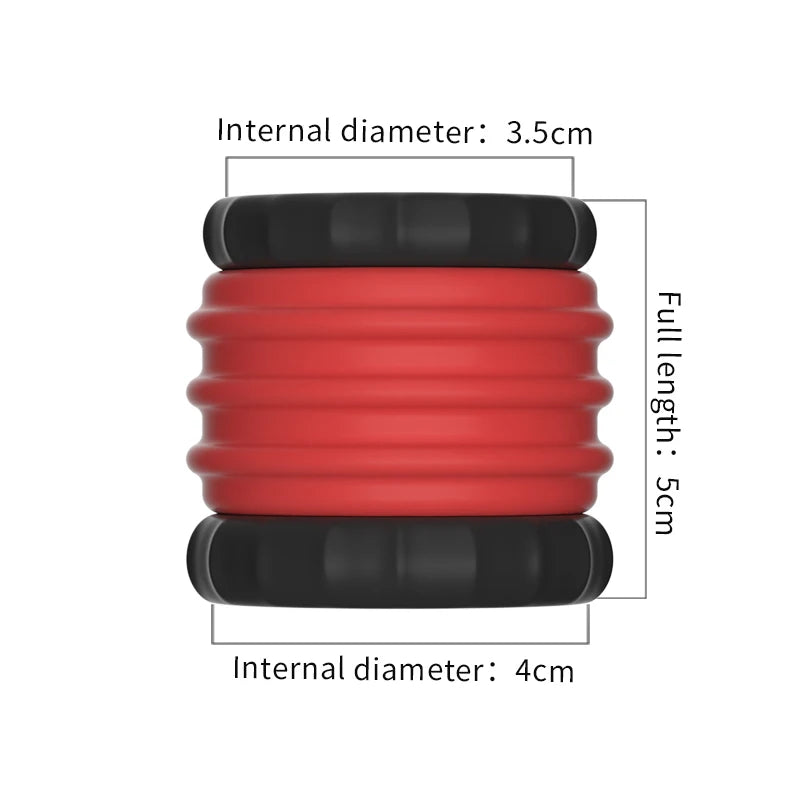 Silicon Scrotum Flexible Restriction Ring for Optimal Sensory Activation