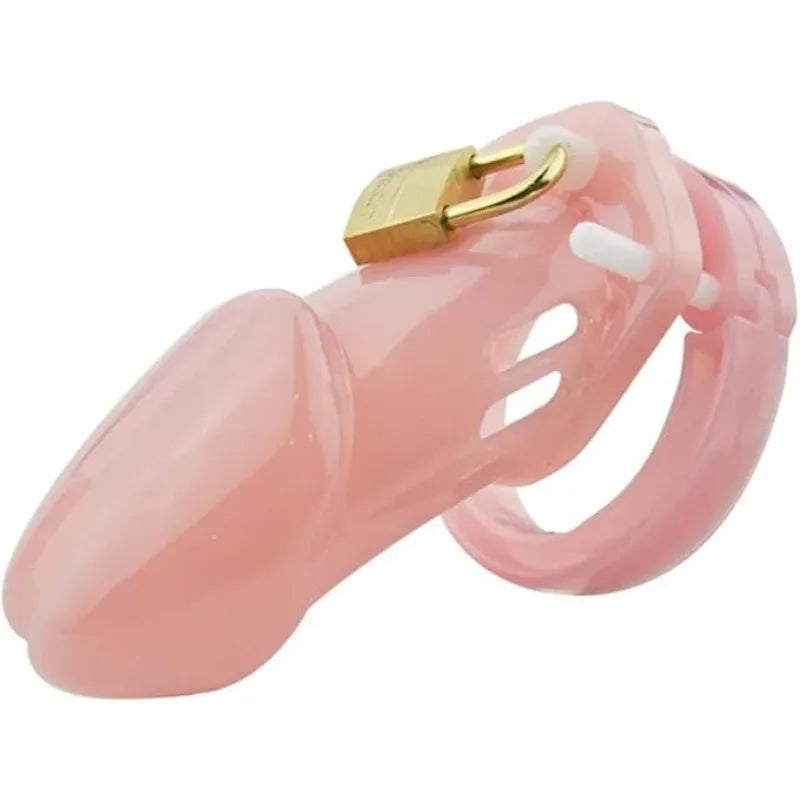 Plastic Chastity Cage with Penis Ring (All Sizes)