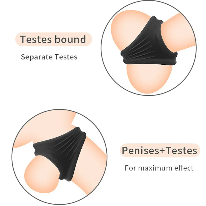 Pleasure Maximising Cock Ring for Delayed and Sustained Ejaculations