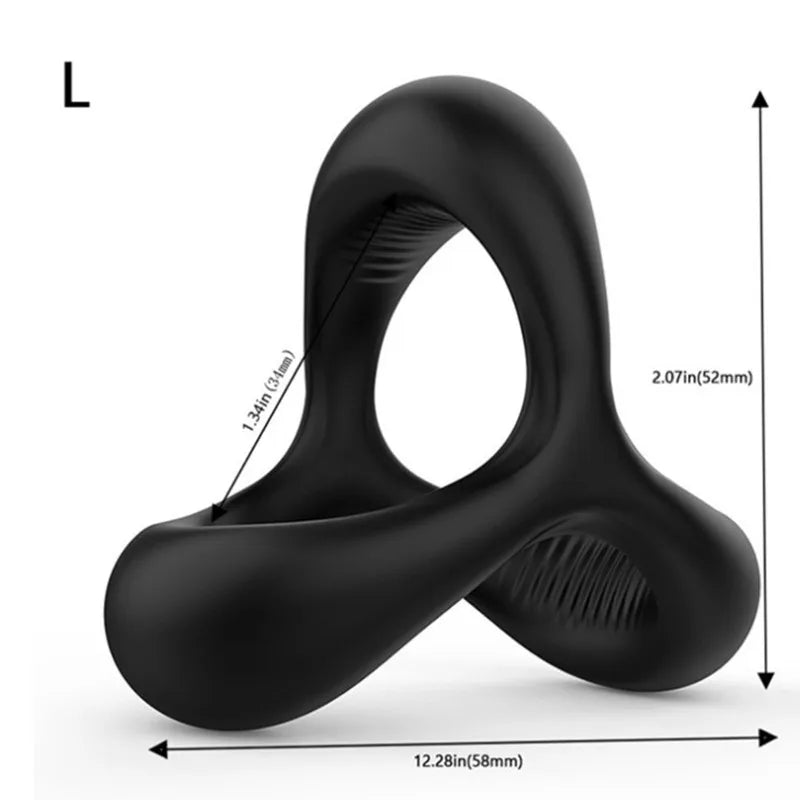 Pleasure Maximising Cock Ring for Delayed and Sustained Ejaculations