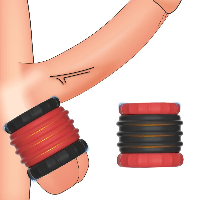 Silicon Scrotum Flexible Restriction Ring for Optimal Sensory Activation